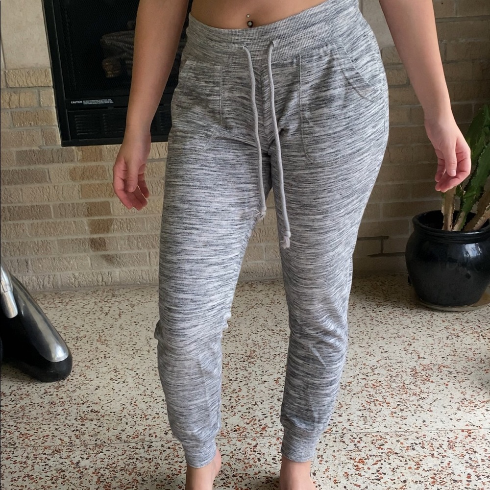 light grey joggers
